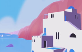 ?Domestika - Cartelería animada con Cinema 4D
