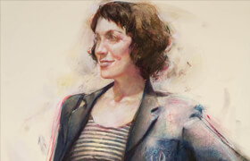 Jane Radstrom的粉筆畫流程