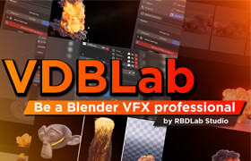 VDBLab  - Blender 制作爆炸效果強大的工具