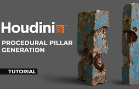 Artstation - Houdini Tutorial Procedural Pillar Generation