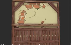 Artstation - Stylized Plaster Wall Tutorial - VOL 04