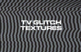 Steven McFarlane - TV Glitch Textures - 視頻素材