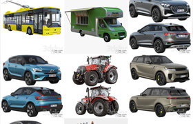 18輛 3dsky網(wǎng)站的汽車模型合集