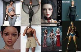 Daz 3D Poser Bundle 4 November 2023
