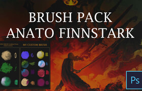 Artstation - Anato Finnstark - Photoshop Brush Pack 1-3 - Photoshop 筆刷