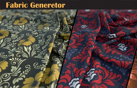 Artstation - Milad Kambari - Fabric Generator - Substance Painter 材質(zhì)