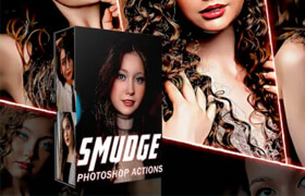 Smudge Photoshop Action - ps動作