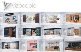 Vizpeople - 3D Mall Equipment v2