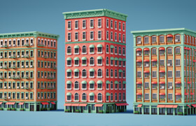 Gumroad - Procedural buildings with Geometry Nodes - Blender  ?