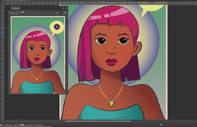 Udemy - Create a Female Cartoon Portrait with Affinity Designer
