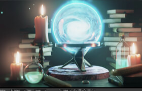 CGFastrack - Blender 魔法球場景建模渲染教程