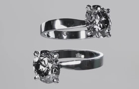 Skillshare - Complete Tutorial of Making a Diamond Ring With Animation in Blender