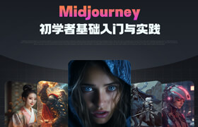 【正版】Midjourney 初學者基礎入門與實踐【攝影、繪畫、平面應用入門、建筑及室內設計應用入門】