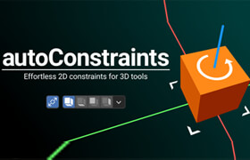 Auto-Constraints - ?Blender 適用于 3D 的 2D 約束工具