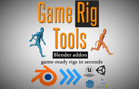 Game Rig Tools (Addon) - 幾秒內優化游戲角色的綁定
