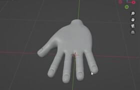 Udemy - Low Poly Hand Modelling In Blender vol 1  ?