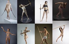 ArtStation網(wǎng)站的15套人物參考照片素材