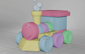 Skillshare - 3D Modeling in Blender for Beginners Create a Toy Train in 45 minutes