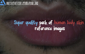 Artstation - Super quality pack of human body skin reference images - 參考照片