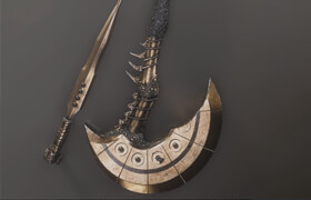 Flipped Normals - Axe & Dagger - Tutorial Full Process