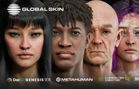 Globalskin - Blender 終極皮膚著色器