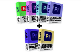 Storezar - The Ultimate Bundle MEGA for Premiere Pro - Premiere Pro 預設