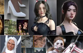 Daz 3D, Poser Bundle 1 August 2024