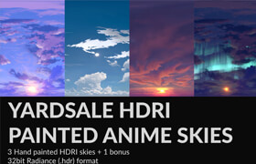 YARDSALE HDRI Painted Anime Skies 01 - 材質