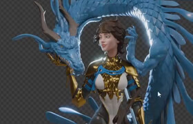 IAMAG - Mastering Character Creation in Blender - Modeling a Dragon, a Sword, and a Heroine