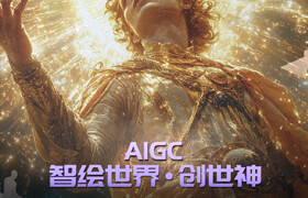 【正版】【大師】AIGC《智繪世界-創世計劃》完全自學寶典