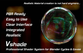 Vshade - Blender Cycles 和 Eevee 的專業(yè)著色器系統(tǒng)