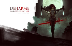 DEHARME - Brush Set 2022 + Skull set