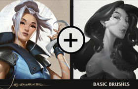 Esben Lash - Basic + Leyendecker Brush pack - 筆刷