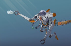 Coloso - Intro to Mech Drawing for Sci-Fi Illustration (Kenn Yap)