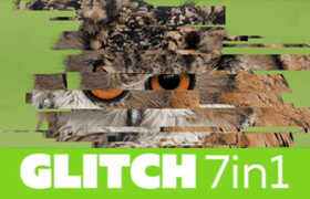 Glitch 7in1 - After Effects 故障插件包