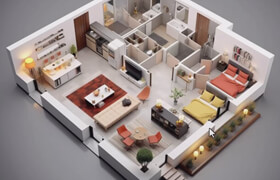 Udemy - Become a professional  interior designer using sketch up pro
