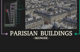 Parisian Buildings - Blender    ?