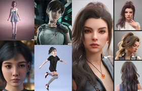 Daz 3D Poser Bundle 3 January 2025