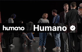 Humano Animated Collection 490 Models