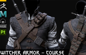 Artstation - Witcher Manticore Armor Course by Vadim Meshcherekov - 教程