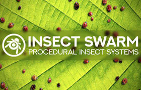 Insect Swarmv - Blender 程序昆蟲系統