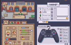 Modern User Interface - RPG asset pack