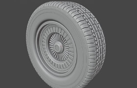 Skillshare - Blender Modeling a Realistic Tire Wheel for Beginners