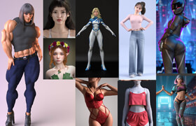 Daz 3D Poser Bundle 3 February 2025