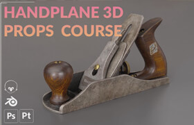 Udemy - Handplane 3D hero prop Asset AAAquality