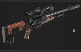 Udemy - Mastering 3D Modeling Create a Sniper Rifle