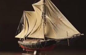 ArtStation - Sailing Boat Modeling Texturing Lighting Milad Kambari