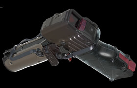 Artstation - 2D 3D Weapon Design Process - Alexei