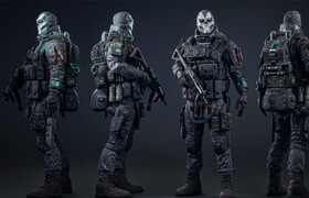 Artstation - AAA Game Character Creation - Step by Step Guide - Full Course