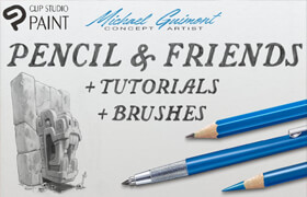 Gumroad - Michael Guimont Clip Studio paint Pencils & Friends